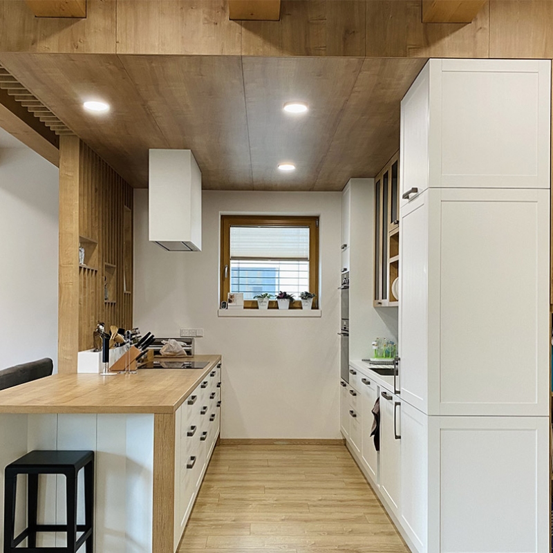 kuchyně s rámečky