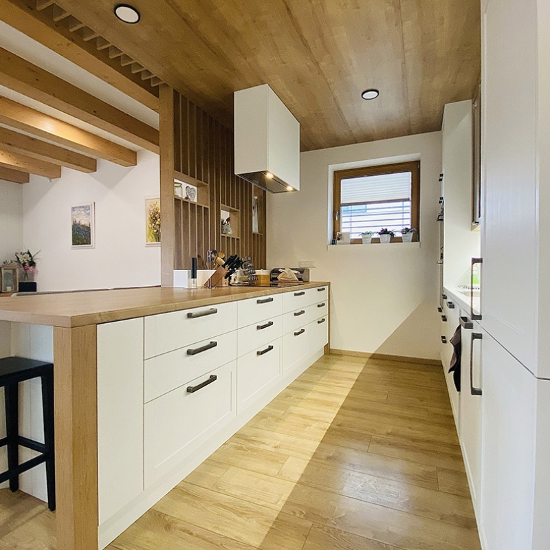 kuchyně v domácím stylu