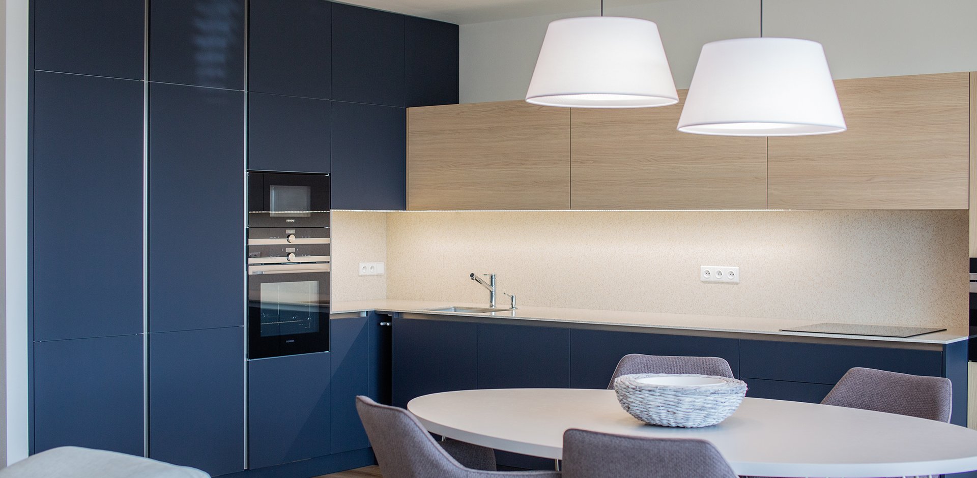 Kuchyně Indigo modrá - 2