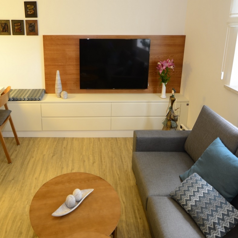 Obývací pokoj s jídelnou