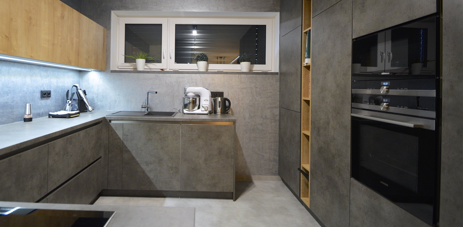 Kuchyně v betonu - 2
